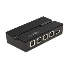 DeLOCK Switch USB 2.0 para 4 PC a 1 dispositivo, 4 Puertos, 0,48 Gbit/s, Negro, Con Cable USB A-B Precio: 56.78999964. SKU: B1K36VF7PJ