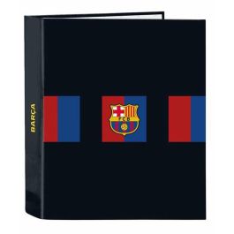 Carpeta f. 4 anillas 35mm lomo ancho f.c.barcelona 1ª equip. 22/23 27x33x6cm