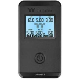 Thermaltake Dr. Power III Probador de Fuente de Alimentación, Pantalla LCD, Voltajes 5Vsb, +12V, +3.3V, +5V, ATX (24-pin), SATA, Blanco / Rojo Precio: 60.5899998. SKU: B1E7QTSCLD