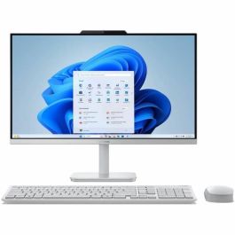 Lenovo F0J6001DFR PC Todo en Uno A100, 23.8" FHD, Intel N100, 8 GB RAM, 256 GB SSD, Windows 11, Teclado y Ratón Inalámbricos
