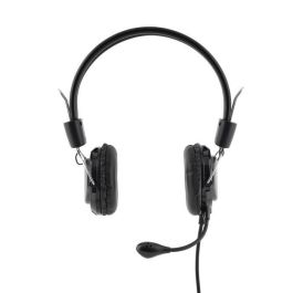 Bluestork MC-201 auricular y casco Auriculares Diadema Conector de 3,5 mm Negro, Plata Bluestork MC-201 auricular y casco Auriculares Diadema Conector de 3,5 mm Negro, Plata