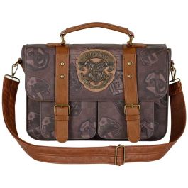 Harry Potter Bolso Satchel Grande Pride Marrón 27x35.5x12cm 11L PVC Bandolera