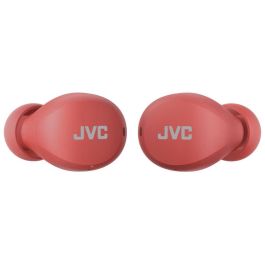 JVC Auriculares Inalámbricos HA-Z66T-R-E Deportivos, Resistencia al Agua IPX4, Color Rojo, 23h Batería