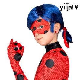 Disfraz ladybug con mono, guantes, cubre botas, antifaz, peluca, yo-yo y pendientes talla 9-11 años Disfraz ladybug con mono, guantes, cubre botas, antifaz, peluca, yo-yo y pendientes talla 9-11 años