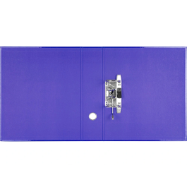 Liderpapel System Archivador de Palanca A4, Lomo 80mm, Compresor Metálico, Azul