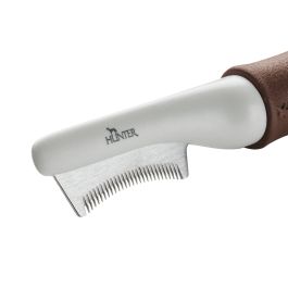 Hunter Cuchilla Stripping Media Luna Fine para Perros Pelo Corto Medio Largo, Acero Inoxidable, Mango Ergonómico Antideslizante Precio: 12.79000008. SKU: S6102794