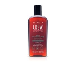 American Crew Champú, Acondicionador y Gel de Baño 3-en-1 con Manzanilla y Pino, 450ml Precio: 22.88999955. SKU: B1EBGMNGLK