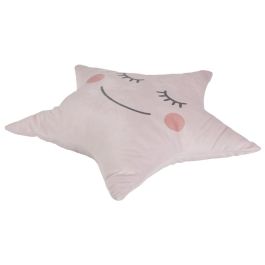 Home Deco Kids Cojín Estrella Rosa 44x37 cm