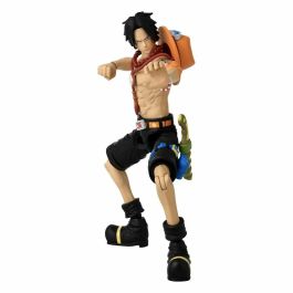 Bandai 36934 Anime Heroes One Piece Figura de Portgas D. Ace 17 cm