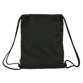 Bolsa Mochila con Cuerdas Kelme Travel Negro Verde 35 x 40 x 1 cm Precio: 7.49999987. SKU: B18RNXB9FX