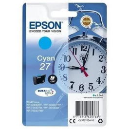Epson WorkForce WF-3000 y WF-7000 Cartucho Cian nº27 Precio: 13.59000005. SKU: S7732809