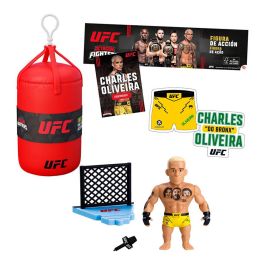 Bizak Figura de Acción Articulada UFC Coleccionable con Punching Bag y Set de Lucha Completo - Juguete para Niños de 3+ Años - 7.5 cm Bizak Figura de Acción Articulada UFC Coleccionable con Punching Bag y Set de Lucha Completo - Juguete para Niños de 3+ Años - 7.5 cm