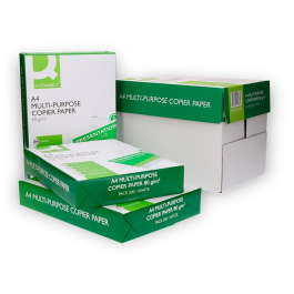 Q-Connect Papel Fotocopiadora Economy Din A4 80 Gramos Paquete de 500 Hojas