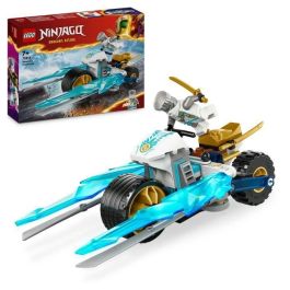 LEGO 71816 NINJAGO Moto de Hielo de Zane - Juguete de Construcción con Minifigura, Espadas Doradas y Cuchillas Desplegables para Niños +7 Años