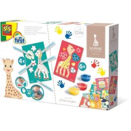 SES Creative Sophie la Jirafa - Kit de Actividades Artísticas 2 en 1: Colorear, Pintar con Dedos y Marcadores Lavables Precio: 33.4999995. SKU: B155F65KLM