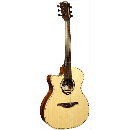 LAG Tramontane 88 A/E Cutaway Lag Guitarra Electroacústica Auditorium Zurdos Natural