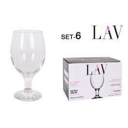 Set de 6 Copas para Cerveza Misk 400 cc - Lav (4 Cajas) Precio: 35.50000003. SKU: B1B2ZH79RX