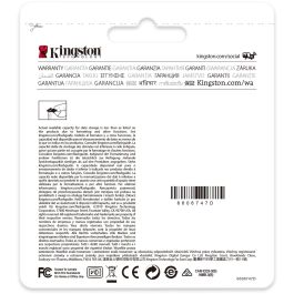 Kingston Tarjeta microSD High-Endurance 128GB UHS-I U1 Clase 10 para Cámaras Vigilancia 24/7, Dash Cam, Body Cam, Full HD, Resistente