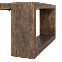 Mesa Centro Madera de Olmo Salón 160 X 80 X 43 cm