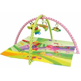 Creaciones Llopis Mantita de actividades cuadrada 90x84, colores surtidos aleatoriamente, recomendada para niños a partir de 3 años Creaciones Llopis Mantita de actividades cuadrada 90x84, colores surtidos aleatoriamente, recomendada para niños a partir de 3 años
