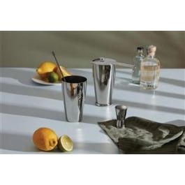 Alessi 5050SET I Lunar Eclipse Set Accesorios Cocktail Acero Inoxidable 18/10, Diseñado por Ettore Sottsass Alessi 5050SET I Lunar Eclipse Set Accesorios Cocktail Acero Inoxidable 18/10, Diseñado por Ettore Sottsass