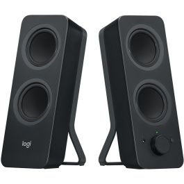 Logitech Altavoces Z207 Bluetooth Estéreo Negros con Easy-Switch y Radiadores Pasivos