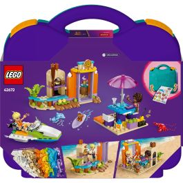 Lego Friends Juego de Construcción Portátil de Playa Creativa en Maleta de Viaje - Ideal para Niños de 5 Años en Adelante