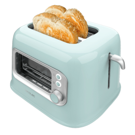 Cecotec RetroVision Blue 5 2 rebanada(s) 700 W Azul claro, Acero inoxidable Precio: 38.69000047. SKU: B16DLLRX9D