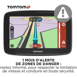 TOMTOM GPS GO Classic 5: actualizaciones a través de Wi-Fi, mapa de Europa de 49 países, TomTom Traffic, alertas de zonas peligrosas 1 mes incluido TOMTOM GPS GO Classic 5: actualizaciones a través de Wi-Fi, mapa de Europa de 49 países, TomTom Traffic, alertas de zonas peligrosas 1 mes incluido