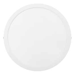 Plafón de Superficie LED 100Lm/W 24W 2400Lm 6000ºK IP20 [HO-PLC-24W-2400LM-CW]