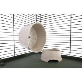 Kerbl Jaula para animales pequeños FLAT NATURE KER8022967062176 80 x 45 x 53 cm 3 plantas