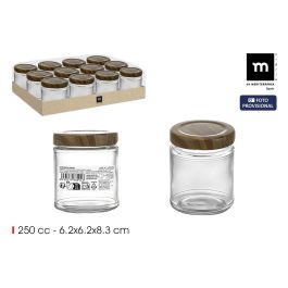 Bote de Vidrio Multiusos Wood 250 cc - La Mediterranea por Inde (24 Unidades) Precio: 15.68999982. SKU: B1CFNAGYT4
