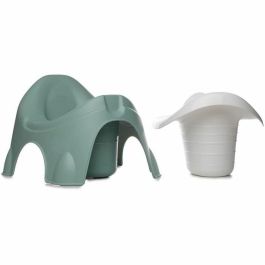 Thermobaby THE3023191719763 Orinal IDEO Verde Salvia con Bol Extraíble, Ergonómico y Robusto