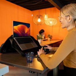 R-Go Tools Bolso para portátil R-Go Viva, Cuero de Plena Flor, Negro