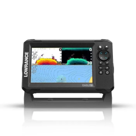 Lowrance Eagle 7 Sonda GPS Combinada con Transductor SplitShot HD, Pantalla IPS, IPX7