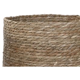 DKD Home Decor Macetero Urban Marrón de Fibra Trenzada, Juego de 5 unidades, 44 cm Ancho x 44 cm Largo x 45 cm Alto Precio: 63.50000019. SKU: B1CC5DZWZS