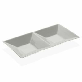 Bandeja de Aperitivos Versa Cerámica Porcelana (23 x 11 x 3 cm) Precio: 4.79000038. SKU: S3408844