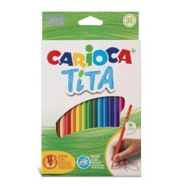 Lapices De Colores Carioca Tita Hexagonal Estuche De 36 6 unidades Precio: 27.99090217. SKU: B1FX593PFB