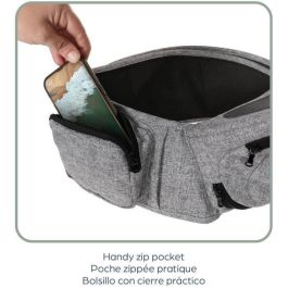 Portabebés - Asiento de cadera - DREAMBABY - Up & Go - Gris Portabebés - Asiento de cadera - DREAMBABY - Up & Go - Gris