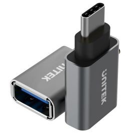 Adaptador USB-C a USB Unitek Y-A025CGY Adaptador USB-C a USB Unitek Y-A025CGY