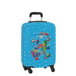 SAFTA 612376851 Maleta de Viaje de Cabina Tipo Trolley con Ruedas, 20 Pulgadas, Infantil, Licencia Superthings Rescue Force Precio: 39.99000027. SKU: B15RHW4M7T