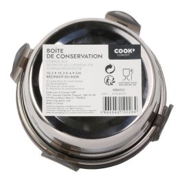 Cook Concept Hermético Acero Inoxidable Diámetro 12,3 cm Tapa Plástico