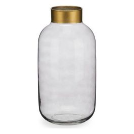 Jarron Cristal Liso Oro Grande Humo Giftdecor 14X29CM (6 Unidades) Precio: 106.99036106. SKU: S3611780