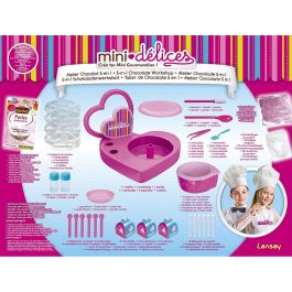 Lansay Mini Delights Juego de Cocina My Super Chocolate Workshop 5 en 1 - Taller de Chocolate Crea 5 Manjares para Niña +6 Años