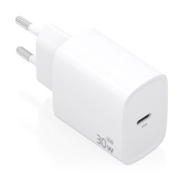 AISENS Cargador GaN 30W USB-C PD3.0 Blanco para Móviles, Tablets y Portátiles Carga Rápida Alta Eficiencia Precio: 7.49999987. SKU: B18JFCNGYB