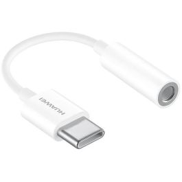 Huawei AM20 / CM20 Adaptador USB Tipo-C a 3.5mm Blanco - Conectores Macho