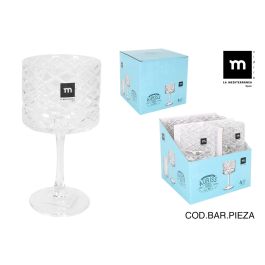 La Mediterranea Copa Auriss Viso 500 ml Vidrio de Calidad, Ø10x20 cm (16 Unidades)
