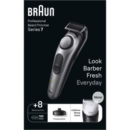 Braun BT7420 Recortadora de Barba Lavable con Batería, 100 min Autonomía, Precisión 0.5-20mm, Color Negro/Gris Precio: 92.50000001. SKU: B16KELDFMM