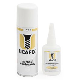 Ucafix Kit Adhesivo Instantáneo Cianocrilato 50ml + Acelerante 200ml, Unión Rápida para Metal, Plástico, Goma y Otros Materiales Precio: 7.49999987. SKU: B1883WWXWG