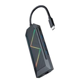 Nanocable Hub 8 en 1 USB-C con HDMI 4K, Ethernet, Lector de Tarjetas y Carga PD 100W - Compatible con Windows, Mac, Linux, Android Precio: 41.50000041. SKU: S0234337